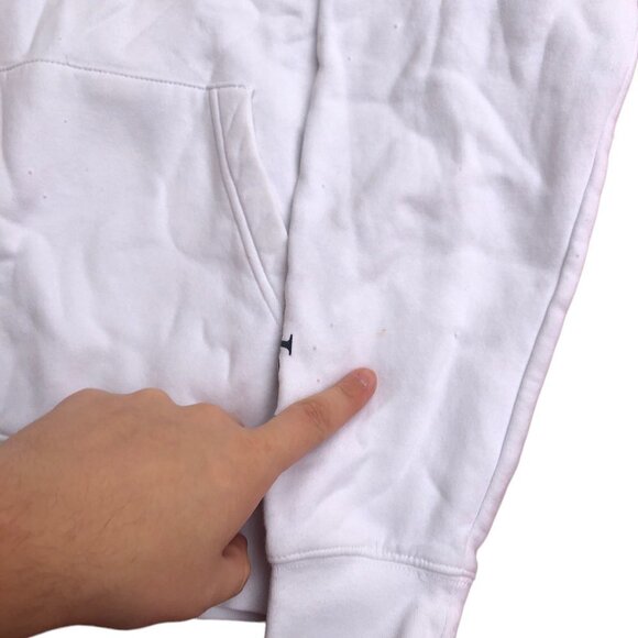 NIKE Hoodie Small Big Logo White - Picture 7 of 12